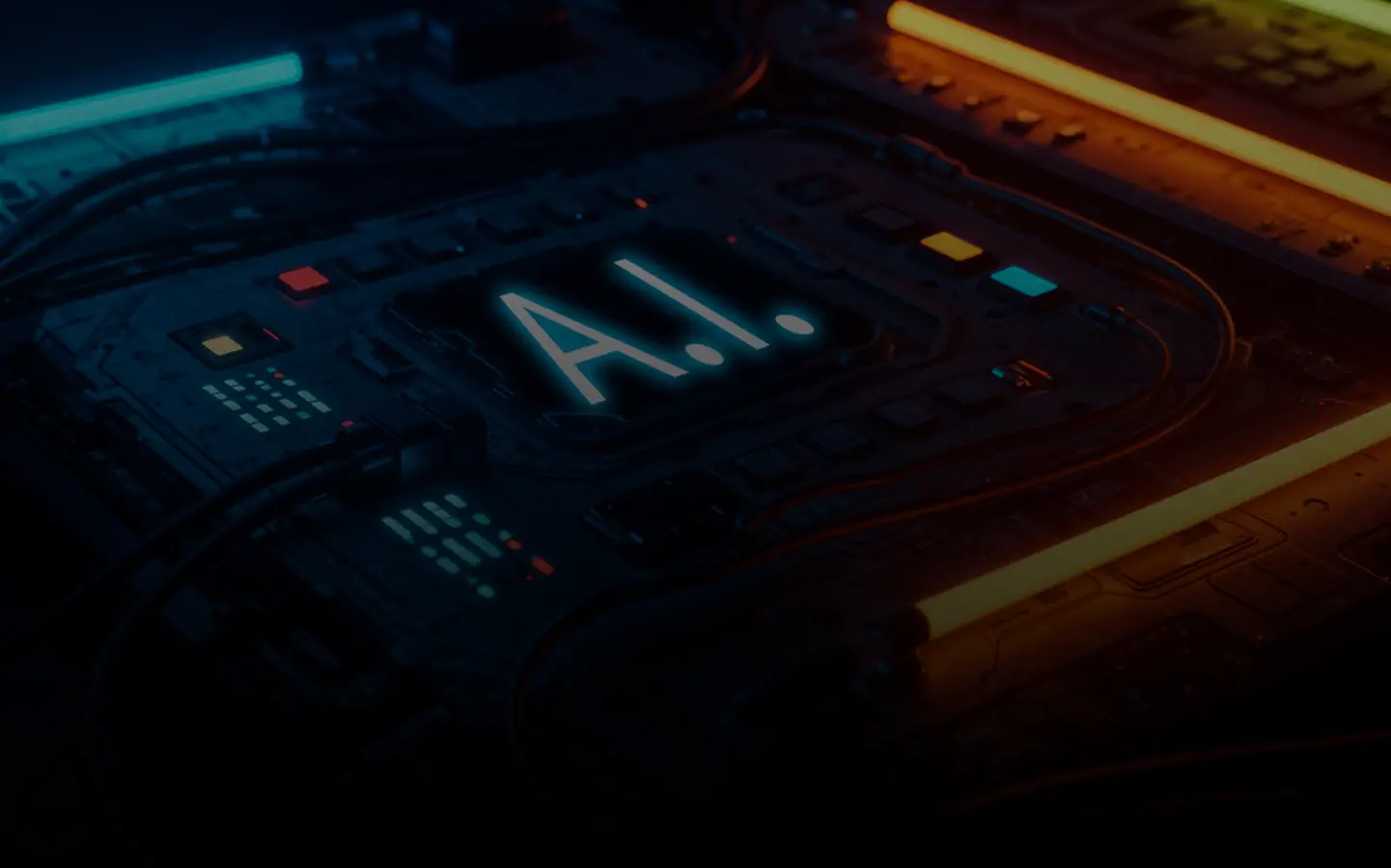 AI Supply Chain Background