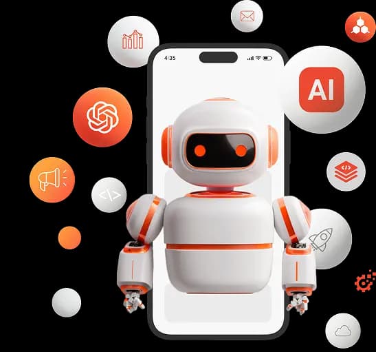 AI Agent Development Mascot