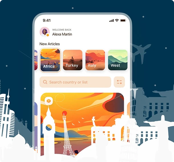Travel App Development